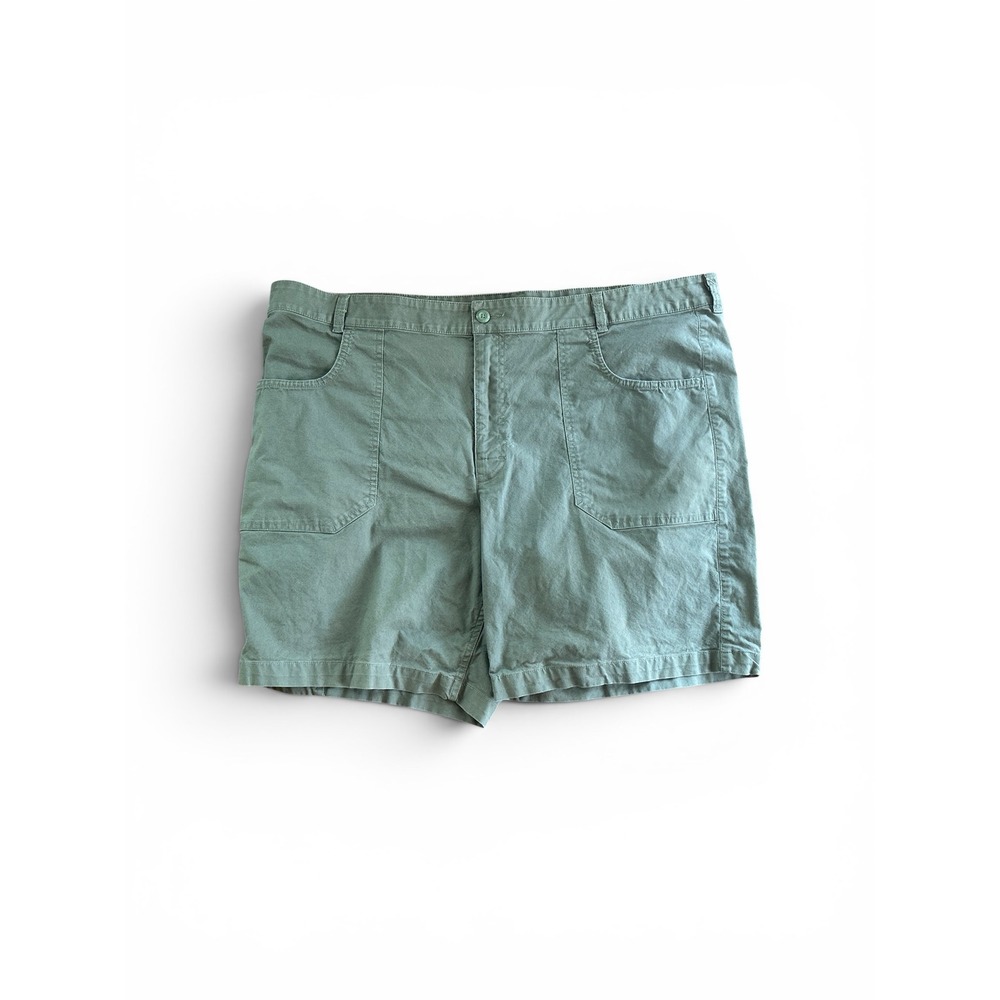 Columbia Mens Straight Fit Utility Shorts Sage Green Sz Waist 44 Outdoor Casual